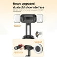 thumbnail image 3 of Graflsoa Cardan Intelligent de Suivi AI avec Contrôle Gestuel, Rotation à 360°, Batterie Intégrée de 1200mAh, Supports de Chaussures Froides, Support de Téléphone Réglable, Design ABS Noir, 3 of 6
