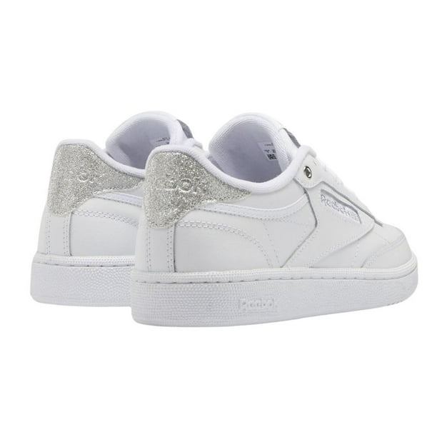 Reebok Oficial Reebok Club C Mujer Plata Tenis Reebok Club C 85