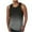 Gray, variant on VBTAPA Big and Tall Tank Tops for Men Summer Gradient Print Sleeveless Crewneck T-shirt Tropical Beach Tanks Casual Workout Vest Top Army Green XXXL