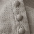 thumbnail image 6 of Oalirro Gray Womens Long Sleeve Tops Fitted V Neck Solid Womens Tops Dressy Casual, 6 of 8