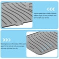 thumbnail image 3 of Protector de Salpicaduras de Cocina, 17.7" x 5.8" Tapete de Silicona para Grifo, Atrapa Agua de Baño, Cocina de Casa Rural y Caravana en Color Gris, 3 of 5