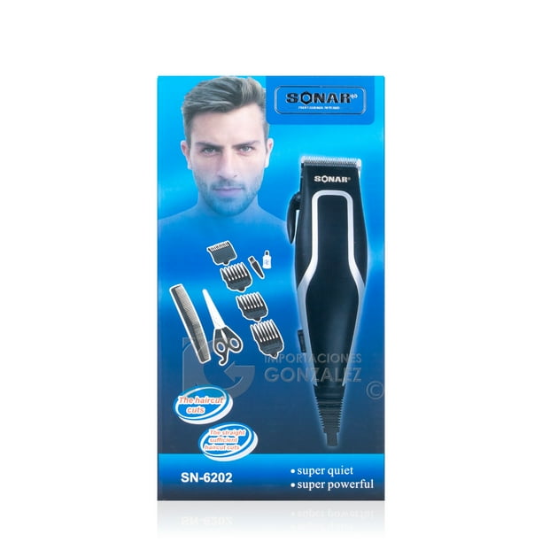 Maquina Para Cortar Cabello Sonar Casera Electrica Sn 6202 Sonar Sn6202 Walmart en linea