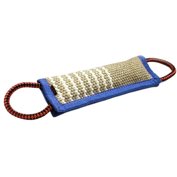 Juguete duradero del cojín del remolcador de mordedura del perro con 2 manijas Sunnimix Juguetes para perros