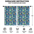 thumbnail image 2 of Blackout Kids Curtains,Football and Splash Blue Pattern Children's Insulated Curtains Set Of 2,Bedroom Essentials,Toddler Room Decor 42"x63", 2 of 5