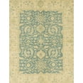 thumbnail image 1 of Ahgly Company Machine Washable Indoor Rectangle Abstract Brown Gold Area Rugs, 2' x 3', 1 of 7