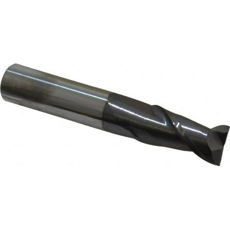 

Accupro 1/2 1 LOC 1/2 Shank Diam 3 OAL 2 Flute Solid Carbide Square End Mill Single End AlTiN Finish Spiral Flute 40° Helix Centercutting Right Hand Cut Right Hand Flute