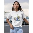 thumbnail image 2 of Artshine Sail Away With Me T-Shirt Women -George & Gina Designs, Female x-Large, 2 of 4