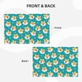 thumbnail image 3 of Placemats Set Of 4 / 6, Cute Shiba1 Placemats For Dining Table Indoor/Outdoors Heat Resistant Washable Placemats 18" X 12", 3 of 8