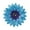 Light Blue, variant on Homerr Metal Flower Wall Art Garden Wall Decor Handmade Multicolored Metal Sunflower Wall Decor Flower Art for Garden Home Outdoor Hanging Decoration