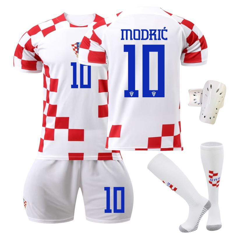 2223 new Croatia home No. 10 Modric football suit suit World Cup