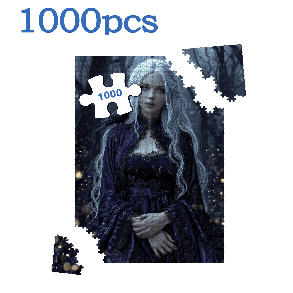 A Box of (1000pcs) Adult Puzzles, Character Landscape Theme, High Difficulty, Suitable for Adults, Family Entertainment, Home Decoration.29.4*19.6 in