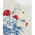 thumbnail image 5 of Billabong Women's Beach Club Distressed Print Cropped Tank Top Tee T-Shirt (Small, White), 5 of 5