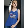thumbnail image 2 of Wife. Dog Mom. Physician. Racerback Tank Women -Image by Shutterstock, Female x-Large, 2 of 4