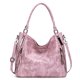 thumbnail image 1 of Sonducket Bolso de mano de cuero y liso para mujer Bolsas de mensajero y de hombro Rosa Sonducket AP013901-05, 1 of 6