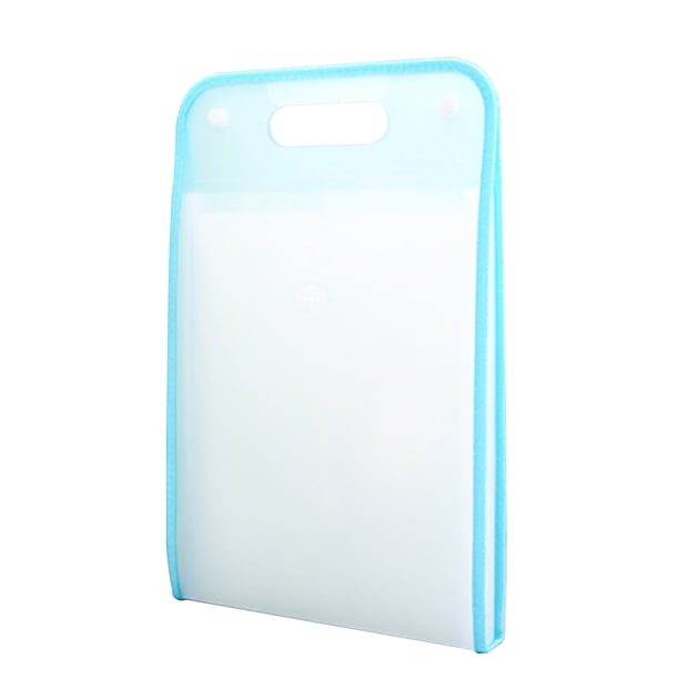 Carpeta de archivos expandible Organizador de archivos de 13 bolsillos Carpetas de acordeón Colorul Abanopi Blanco