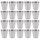 thumbnail image 1 of 20 tazas de acero inoxidable reutilizables para beber café y vino., 1 of 7