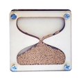 thumbnail image 1 of Milaget Wooden Hourglass Busy Board Accessory Practical Skills Teaching Props for Travel Aureate, 1 of 7