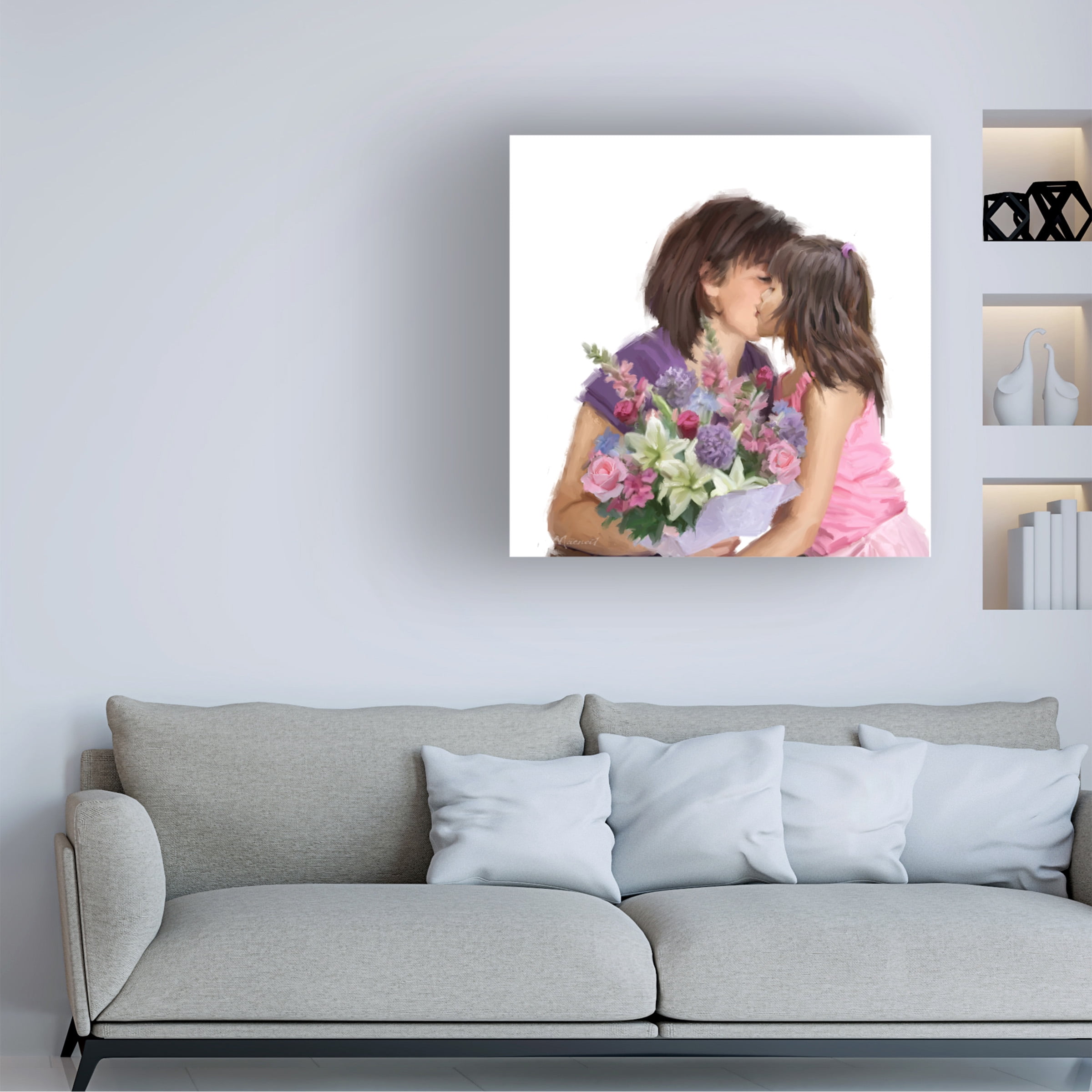 The Macneil Studio 'Mum Daughter' Canvas Art