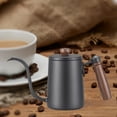 thumbnail image 3 of Cafetera inoxidable Gloria hervidor de café Negro, 3 of 8
