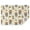 Beige Highland Cow, variant on Beige Highland Cow Bucket Boot Flower Pattern Rectangle Tablecloth 60"x84",Waterproof Polyester Rectangle Table Cloth, Wipeable Spillproof Polyester Tablecloth for Dining, Camping, Indoor and Outdoor
