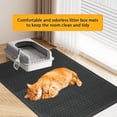 thumbnail image 4 of Alfombrilla Colewin Cat impermeable de goma, 100 x 70 cm, color negro, 4 of 5