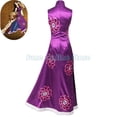 thumbnail image 5 of Disfraz de Cosplay de Boa Hancock de Anime, Señores de la guerra del Imperio del Mar, vestido Chi-pao con estampado morado, traje sexy para carnaval y Halloween para mujer, 5 of 5