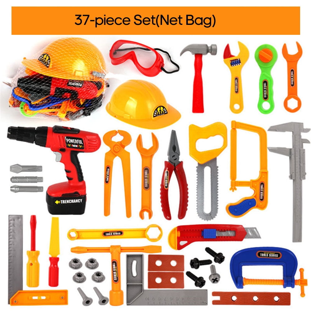 Details about   Kids Play Tool Set Toddlers Pretend Play Tool Kit Accessories Educational E4Q8 