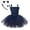 A-BK1104, variant on JAJAHO Toddler Girls Tutu Dress Carnival Black Cat Dress Up Outfit Spaghetti Strap Tulle Puffy Dress With Bowknot Headband Tail 4PCS Set Lovely Dresses