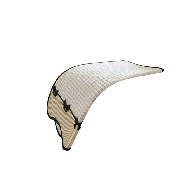Cojín de asiento para Silla Mariposas-Borde Espesado Cojín de Invierno Cálido Sofá 150x70cm, Antideslizante Cubierta Fija de asiento para Filas Rectas