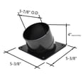 thumbnail image 5 of 4" Angled Dust Collector Port For Router Table, 5 of 6