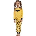 thumbnail image 6 of Leveret "Bat" Boys Girls 2 Piece Pajama 100% Cotton (Size 12 Months-14 Years), 6 of 6