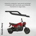 thumbnail image 3 of Parrilla para moto Honda Navy 150 Bit negro M Mach, 3 of 4