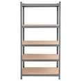 thumbnail image 4 of Costway Heavy Duty Steel 72'' Level Garage Shelf Metal Storage Adjustable Shelves Unit, 4 of 10