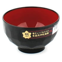 , Japanese Plastic Rice Bowl Poke Bowl Cereal Bowl Miso Soup Bowls, Microwave and Dishwasher Safe, Made in Japan, 11-oz, 10-Pack