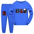 thumbnail image 1 of Pijamas para niños, Conjunto de pijama de Halloween para niños, ropa de dormir para el baño Skibidi, Pijamas para niñas pequeñas, Pijamas de Navidad para primavera y otoño, 1 of 4