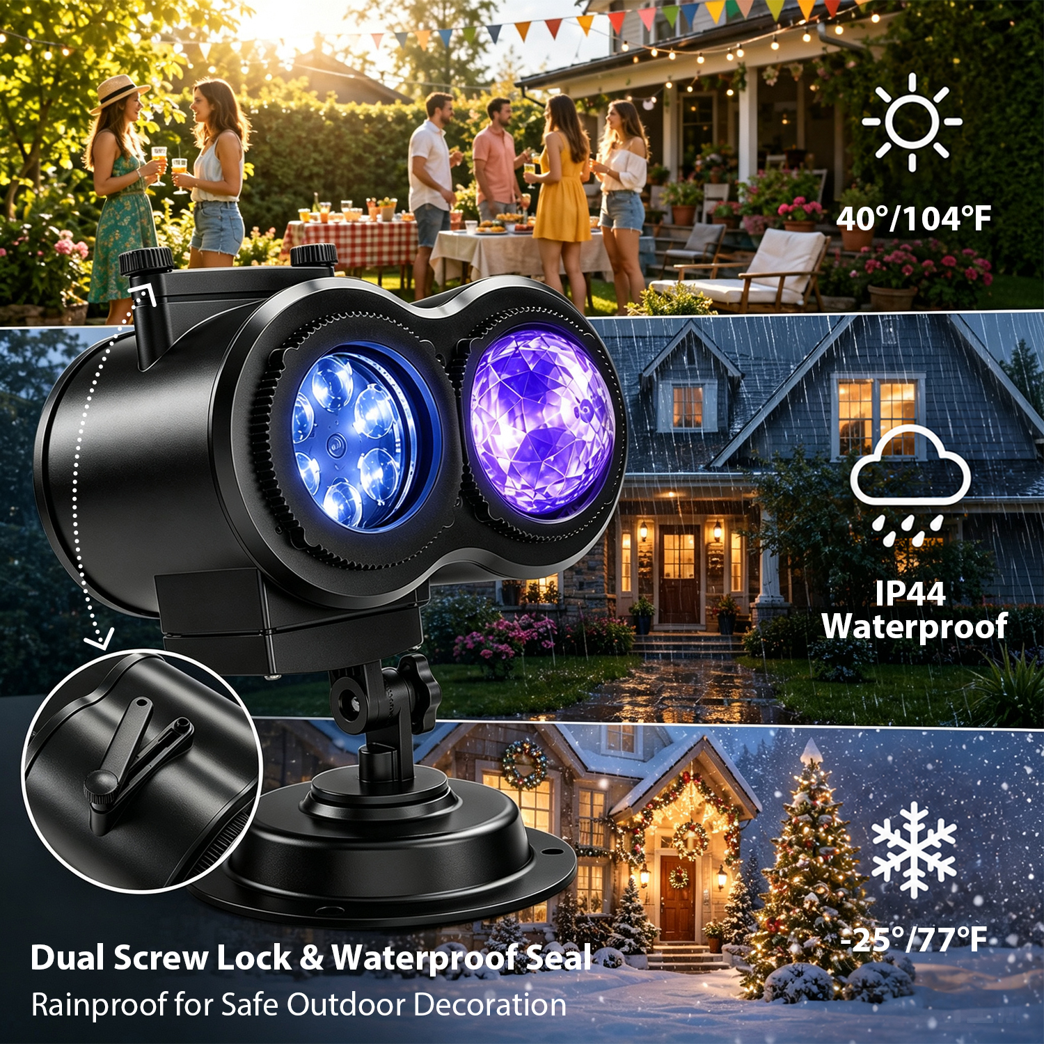 Uncahome Halloween Projector Lights With 16 HD Slides photo 7