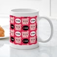 thumbnail image 5 of CafePress - Kawaii I Love Pigs Mug - 11 oz Ceramic Mug - Novelty Coffee Tea Cup, 5 of 6