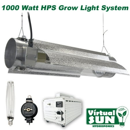 Virtual Sun VS1000TRMS HPS 1000 Watt Cool Tube Grow Light System