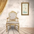 thumbnail image 3 of Brissonnet, Daphne 12x24 Gold Ornate Wood Framed with Double Matting Museum Art Print Titled - Pastel Coast Panel I, 3 of 4