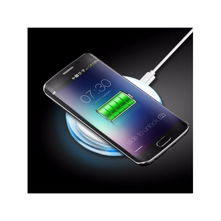 Dock Charger Stand - MarinaVida Wireless Fast Charger Charging Pad Stand Dock Mat Receiver Holder for Iphone Cell Phone