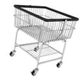 thumbnail image 1 of Cesta de lavandería Rolling Carro de lavandería con ruedas Dormo Hotel Comercial Ropa de almacenamiento de baño Casa Organizador de gran capacidad, 1 of 8