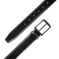 thumbnail image 4 of KM Legend Mens Leather Dress Belt for Work Business and Casual(Black, 34), 4 of 7