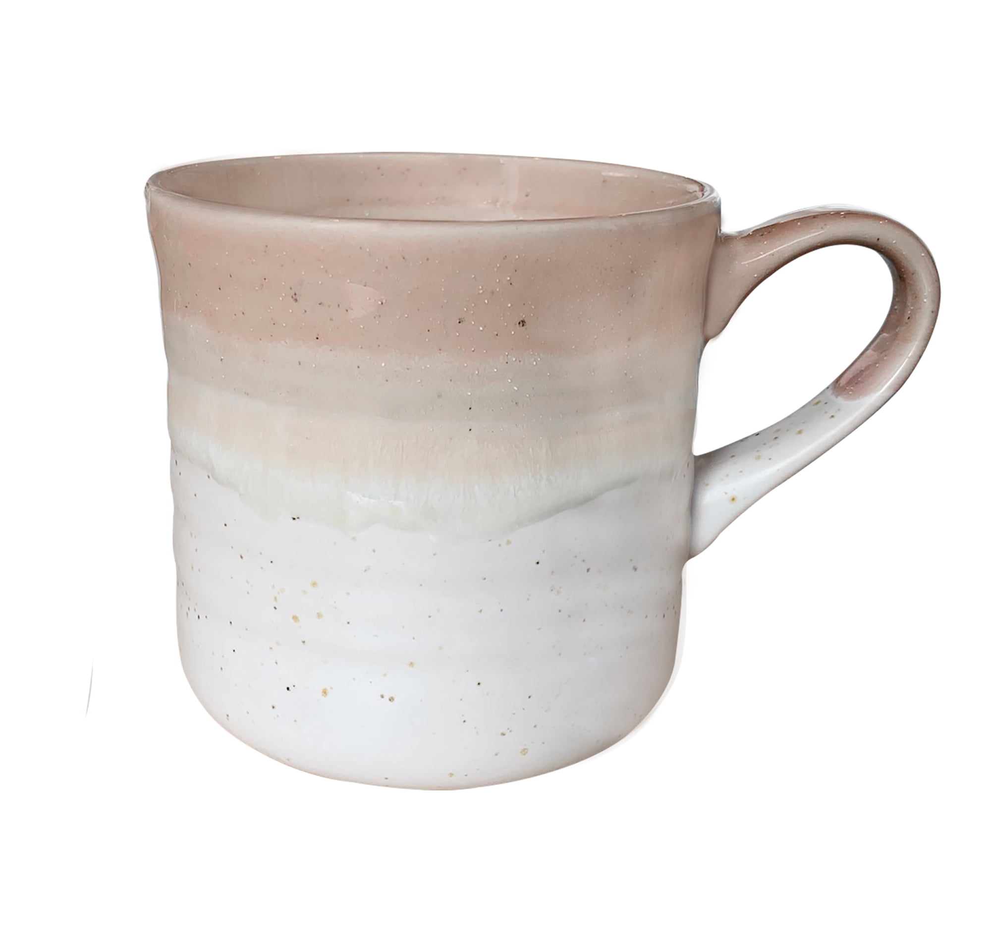 Raya 16 Piece Stoneware Dinnerware Set, Blush Color