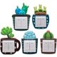 thumbnail image 1 of Etiqueta engomada del interruptor de luz decoración del interruptor de luz del diseño del cactus para Li, 1 of 5