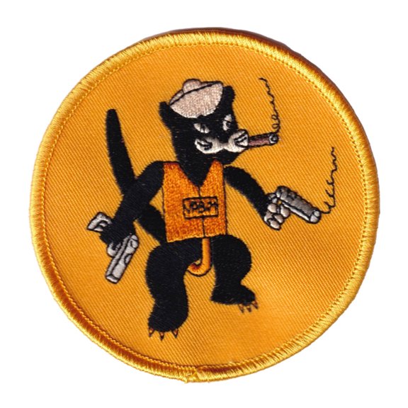 VP-VPB-71 Black Cats Patch  With Hook and Loop, 3.5