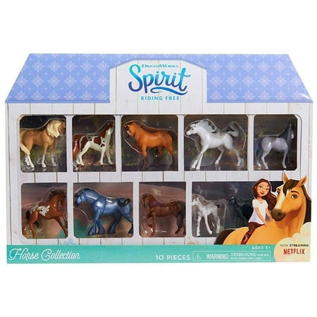 Mini Horse Collection Pack 39150, Multicolor, Now fans of the Netflix original series, DreamWorks Spirit riding free, can collect an entire herd of horses! The Spirit.., By