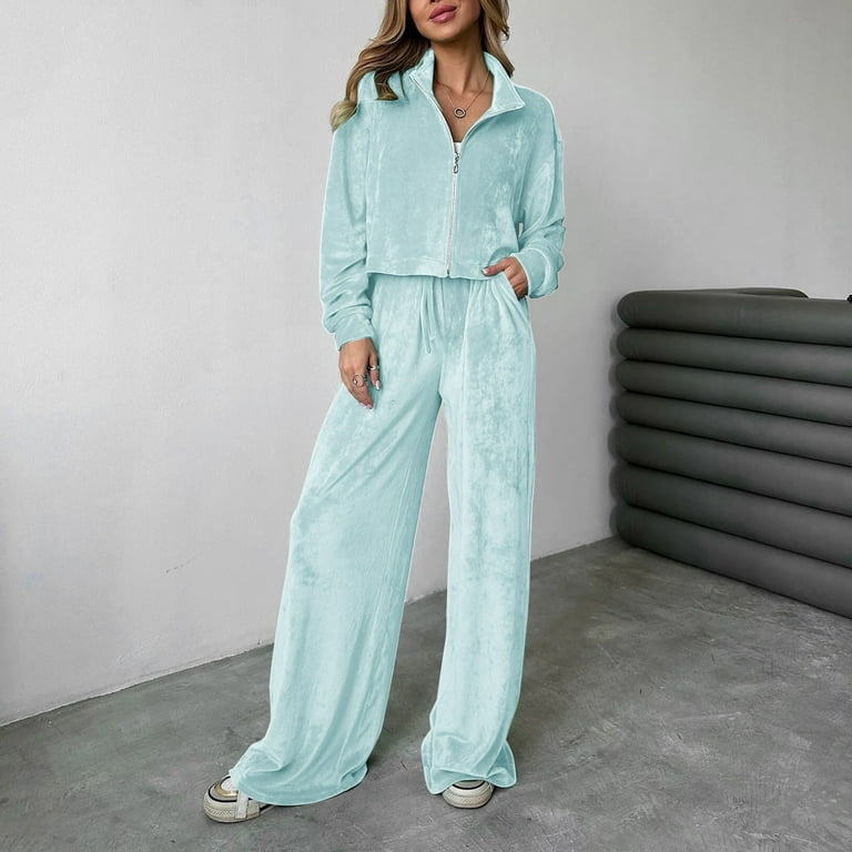Velour Tracksuit Womens Tracksuit Set Petite Petite Velour Jogging