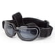 thumbnail image 1 of Gafas de sol para perros pequeños, medianos o gatos, impermeables, ligeras, protección UV, color negro JM, 1 of 5