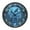 Undersea Fantasy World, variant on Voice Activated Clock with Glow Light 12 Inch Large Silent Wall Clock Battery Operated for Home Decor Undersea Fantasy World