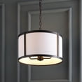 thumbnail image 1 of JONATHAN Y JYL3510A Thatcher 17" Metal LED Pendant Light, Traditional, Transitional for Kitchen, Living Room, Oil Rubbed Bronze, 1 of 10